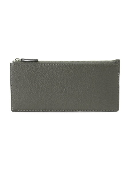 Kitamura(M)長財布ZH0422キタムラ財布/小物財布グレーブラックレッド