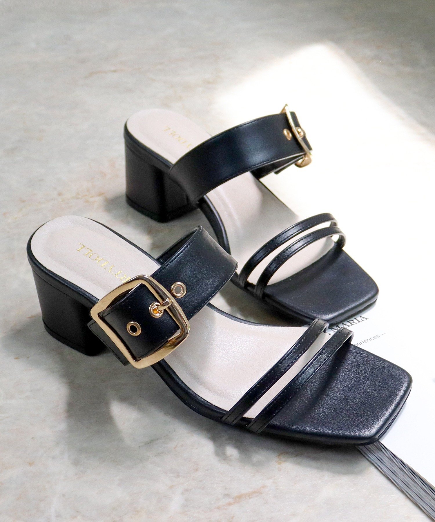 【SALE/20%OFF】LibertyDoll 5cmヒール ワンピース オフィス ミュール サンダル ☆4173 サンエーフットウェアー シューズ・靴 サン...