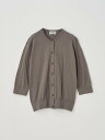 JOHN SMEDLEY Crew neck 1/2 length sleeved Cardigan ｜ S4575 ｜ 30G ジョンスメドレー トップス ニット【送料無料】