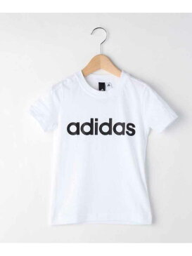 【SALE／40%OFF】HusHusH 【110-160cm】adidasロゴTシャツ(一部店舗・WEB限定) ハッシュアッシュ カットソー Tシャツ ホワイト グレー