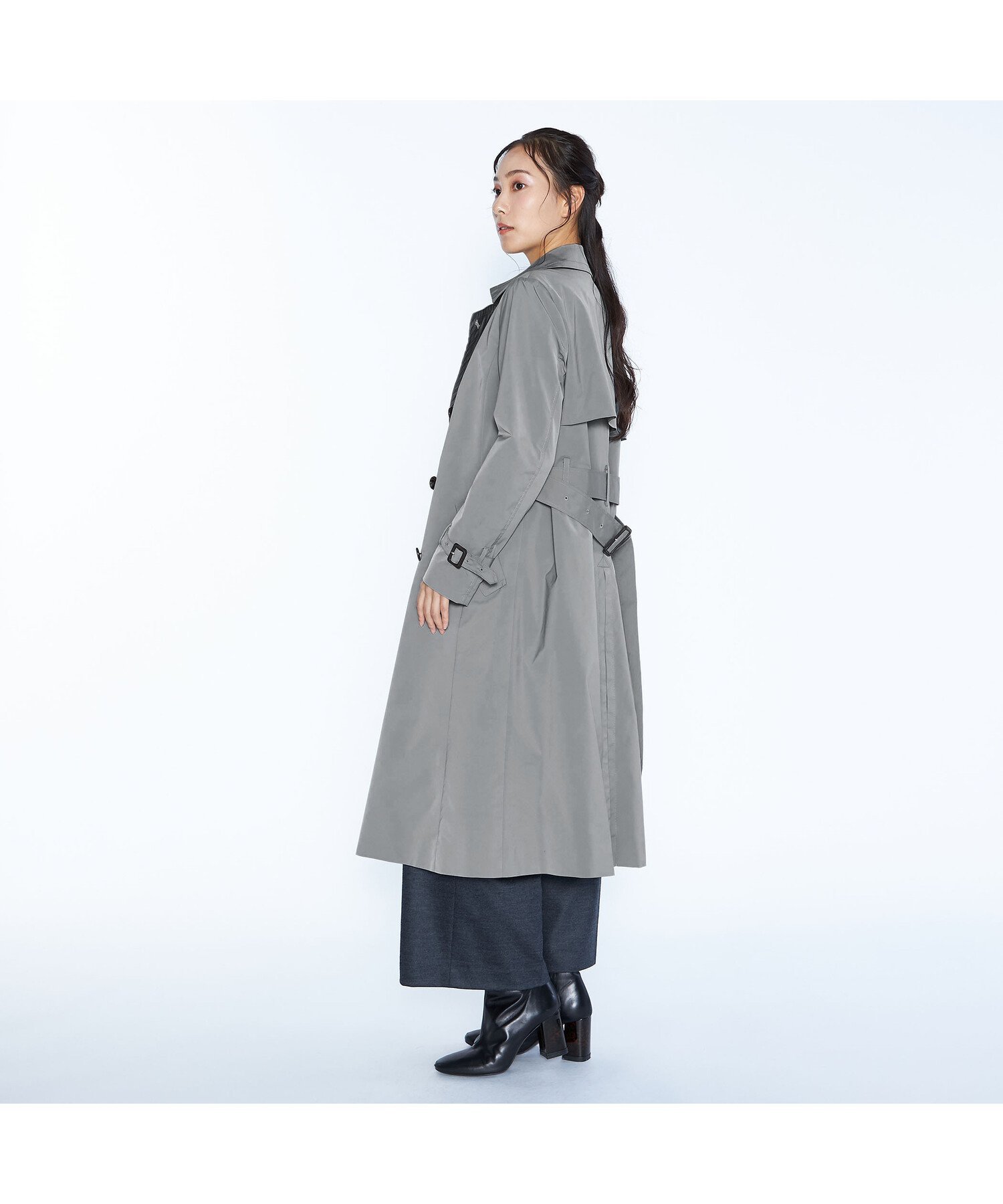 SCAPA ストレッチタフタコート スキャパ ジャケット・アウター その他のジャケット・アウター グリーン ネイビー