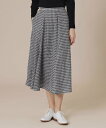 【SALE/25%OFF】MACKINTOSH LONDON ポリゴナルパターンプリントスカート マッキントッシュ ロンドン スカート ロング・マキシスカート ...