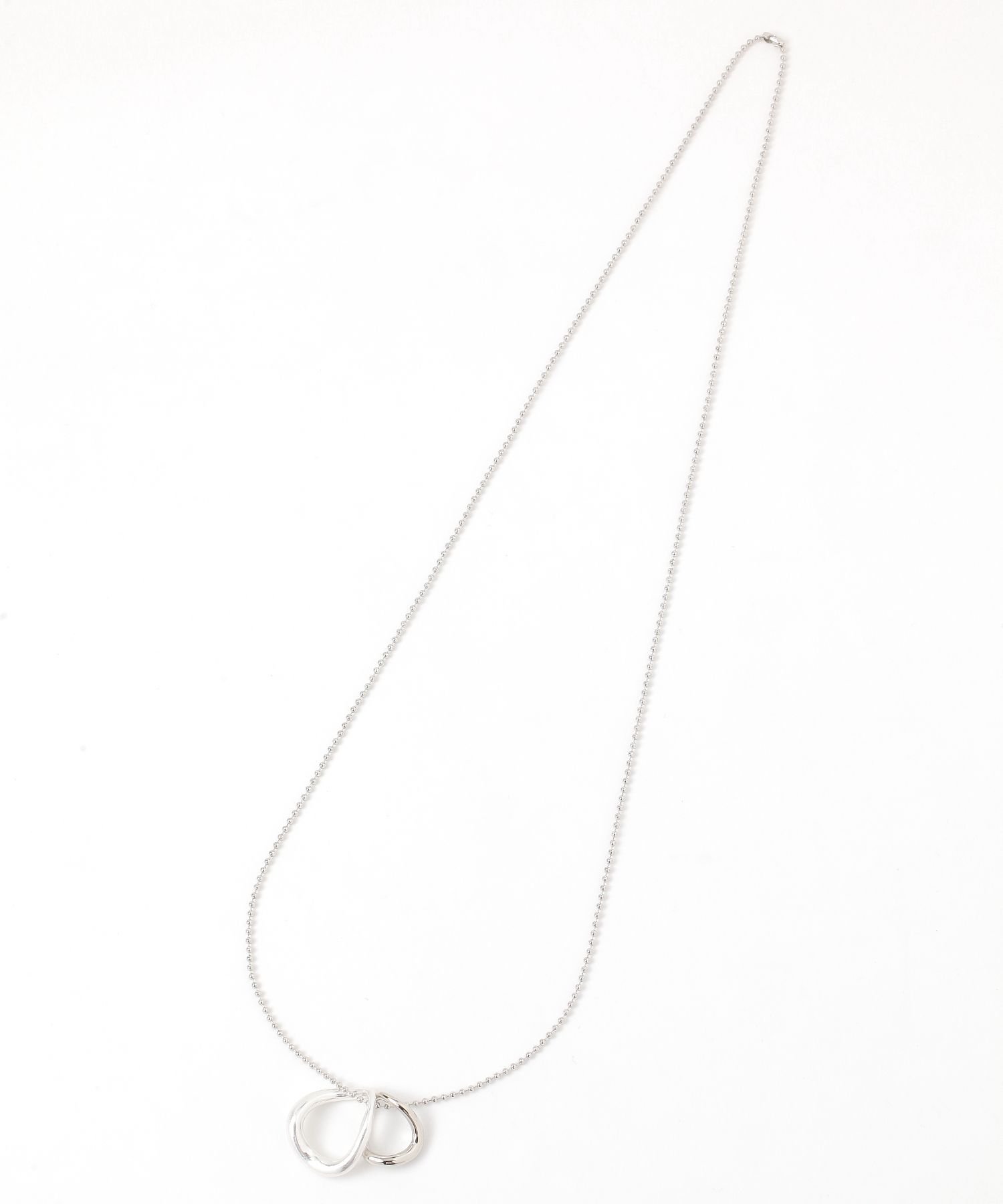 【SALE／20%OFF】GLOBAL WORK 2アールパーツロングネックレス/493239 グローバルワーク アクセサリー・腕時計 ネックレス ゴールド シルバー stylife-15107949 Rakuten Fashion サンプル画像3