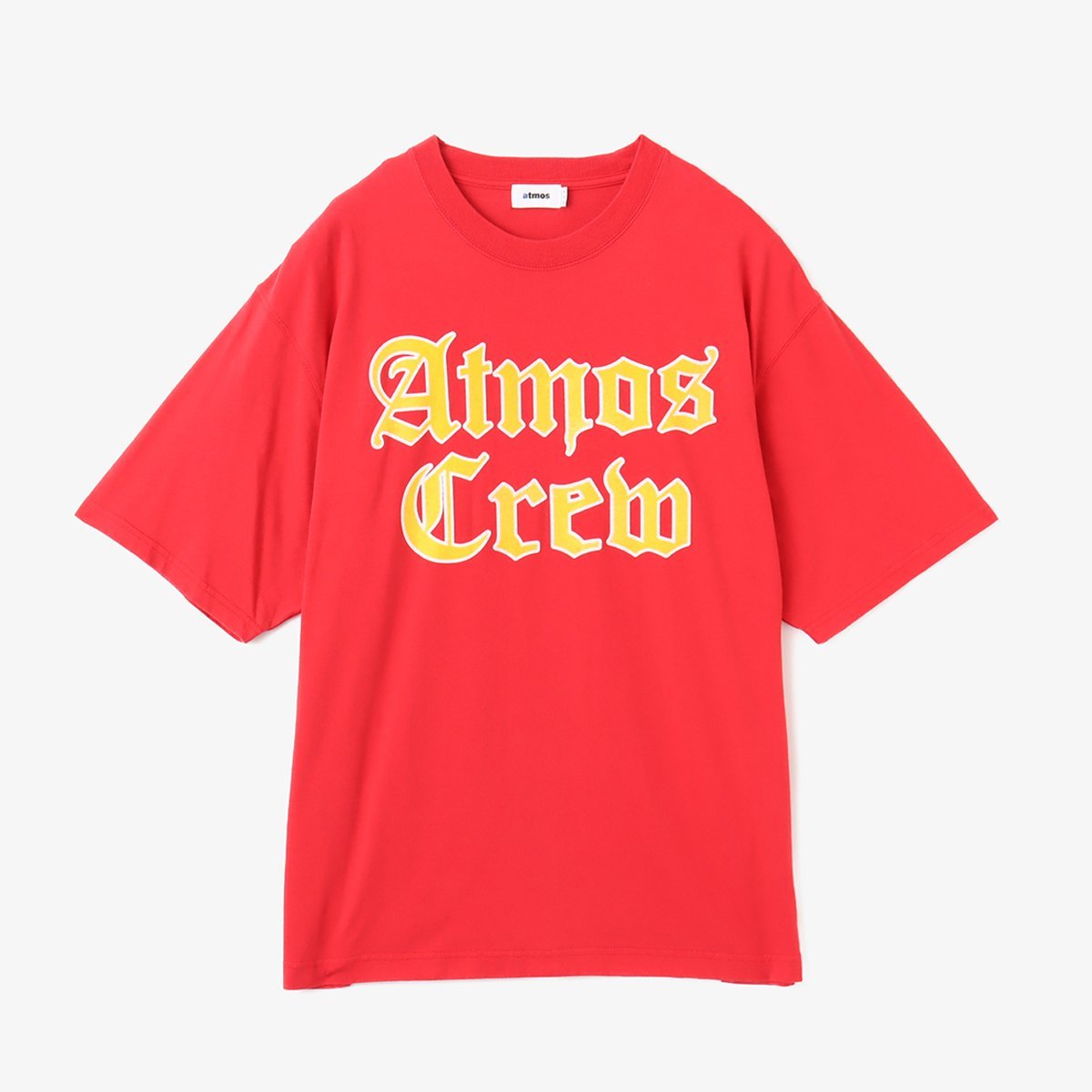 atmos atmos Flocky Print T-shirt RED アトモス トップス カットソー・Tシャツ レッド