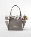 トッカ　マザーズバッグ TOCCA OCTUPLE RIBBON TOTE M トートバッグ M トッカ バッグ トートバッグ ホワイト グレー ブラック【送料無料】