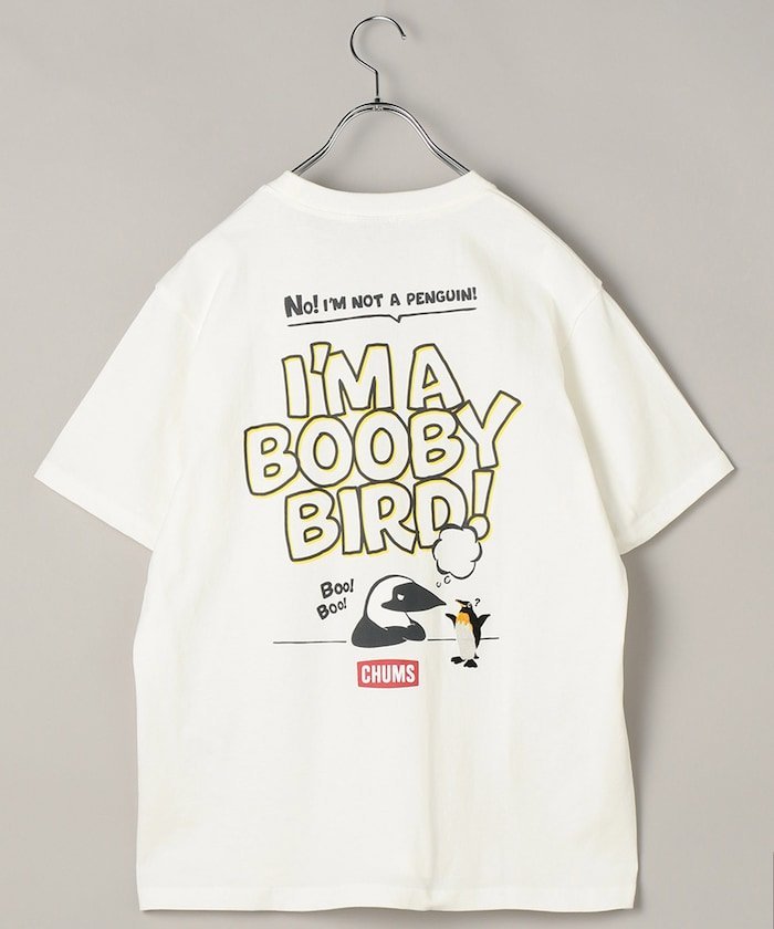 CHUMS AntiBug Im A Booby Bird T / アンチバグアイムアブービーバードTシャツ / CH01-2383 【限定展開】 フリークスストア トップス カットソー・Tシャツ ホワイト ブラウン ブルー ネイビー【送料無料】