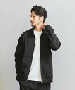 BEAUTY&YOUTH UNITED ARROWS 【WEB限定 WARDROBE SMART】ダブルニット スタンド ジップブルゾン/セットアップ対応 ビュ...