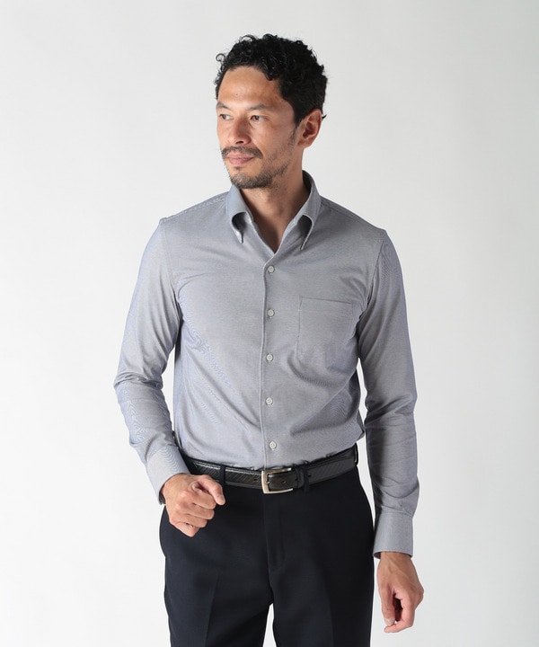 MEN'S BIGI 型押しオリジナルレザーベルト メンズ ビギ ファッション雑貨 ベルト ブラウン ブラック【送料無料】