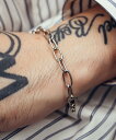 Subciety Square chain bracelet サブサエティ アクセサリー・腕時計 ブレスレット・バングル シルバー【送料無料】