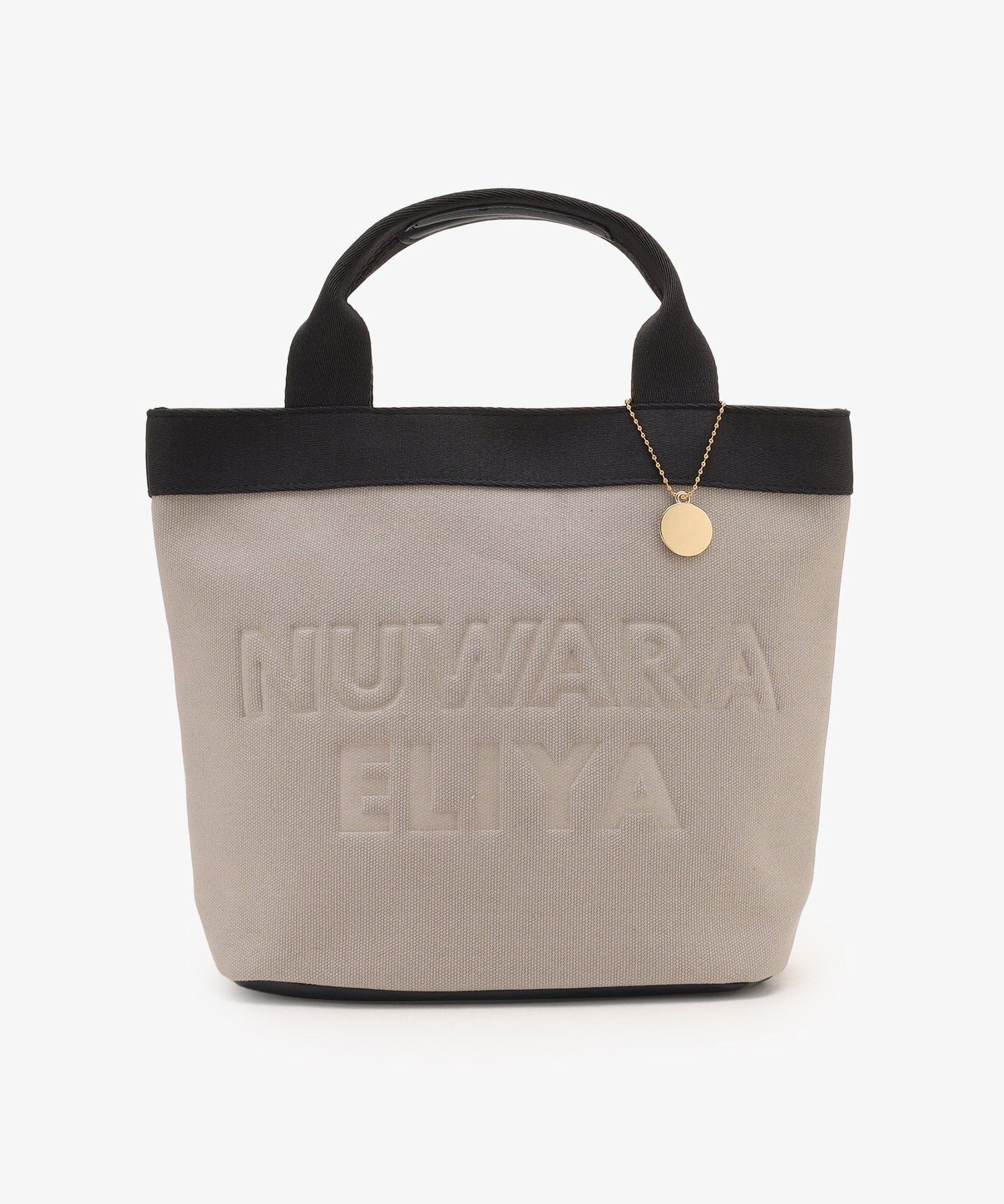 Afternoon Tea LIVING エンボスミニトートバッグ アフタヌーンティー・リビング バッグ トートバッグ グレー【送料無料】