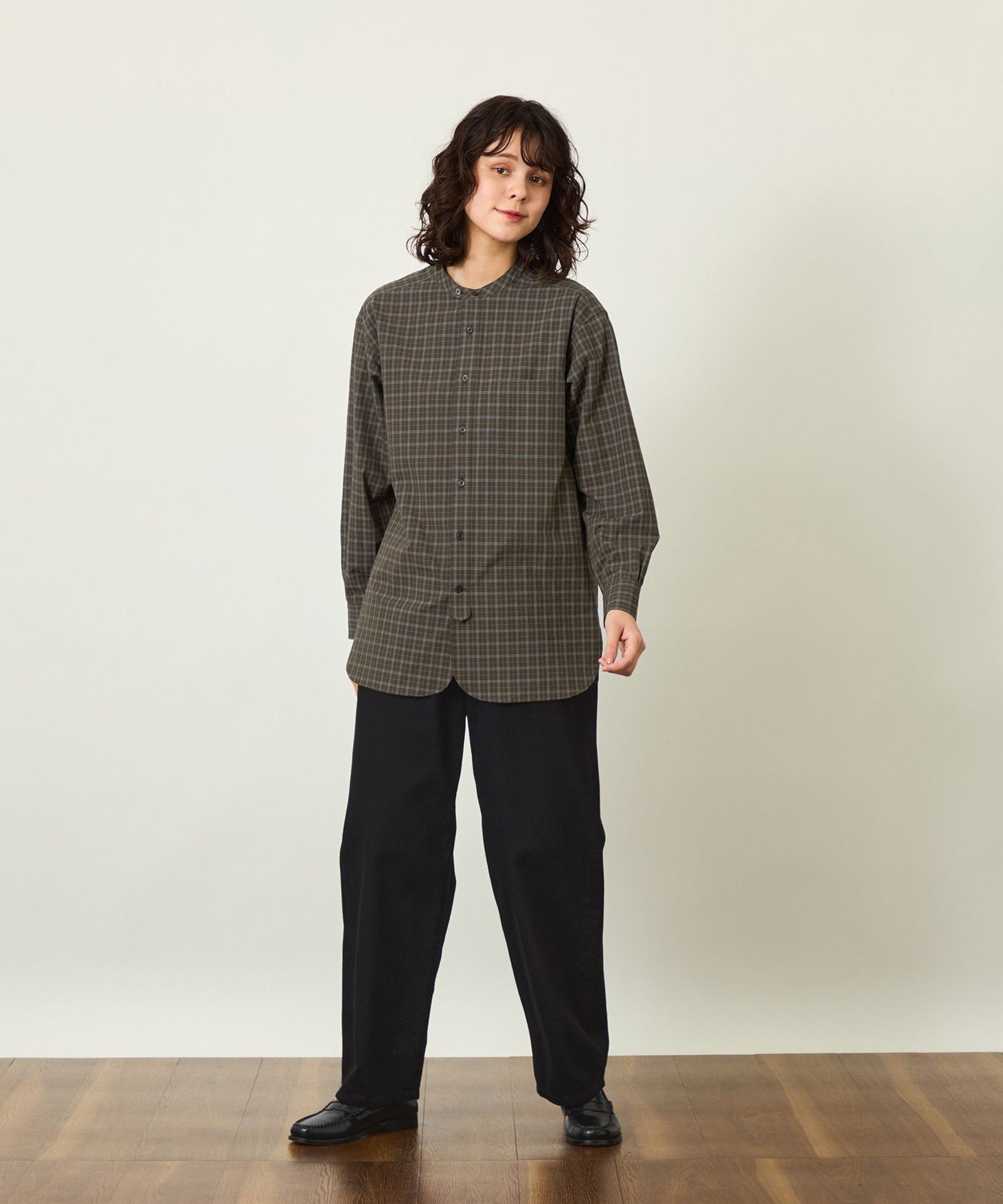 GREY LABEL シンチバックワイドデニム マッキントッシュ フィロソフィー パンツ ジーンズ・デニムパンツ ブルー ブラック