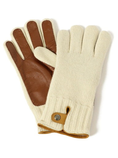 Knit Leather Gloves 118-74-0013: Natural Knit Leather Gloves 118-74-0013: Natural