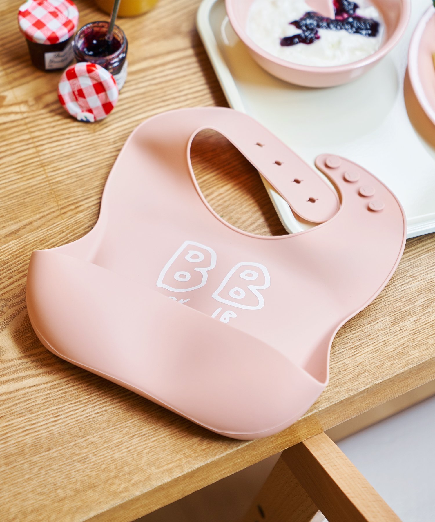 【SALE／50%OFF】LAKOLE 【らこれキッズ】シリコンスタイ ラコレ マタニティウェア・ベビー用品 離乳食・お食事グッズ ピンク イエロー ブルーのサムネイル