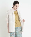 【SALE/50%OFF】CHRISTIAN AUJARD(小さいサイズ) リネンワッシャー加工ライトジャケット メゾンドゥサンク スーツ・フォーマル スーツジ...