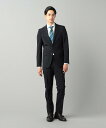COMME CA MEN 【COMME CA MEN】ポリエステルストレッチ 小紋ドビーセットアップジャケット コムサメン スーツ・フォーマル スーツジャケット...