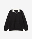 Bshop RYE TENDER | <別注> コットンニット トラックジャケット WOMEN ビショップ トップス ニット ブルー ブラック【送料無料】