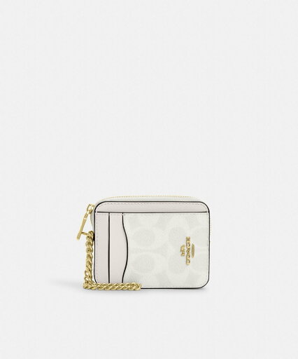 【SALE/60%OFF】COACH OUTLET 【公式】ジップ カード ケース・シグネチャー キャンバス コーチ アウトレット 財布・ポーチ・ケース 名刺入れ・カードケース ホワイト【送料無料】 【SALE/60%OFF】COACH OUTLET 【公式】ジップ カード ケース・シグネチャー キャンバス コーチ アウトレット 財布・ポーチ・ケース 名刺入れ・カードケース ホワイト【送料無料】