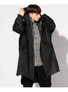 UNION STATION 【コラボ限定アイテム】KiU(キウ)×UNION STATION アクティブジップアップレインウェア メンズ ビギ コート/ジャケット コート/ジャケットその他 ブラック【送料無料】