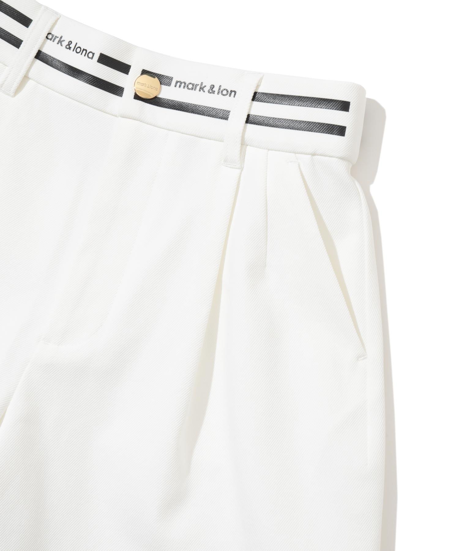 MARK & LONA Vela Nautica Culottes ｜ WOMEN マークアンドロナ パンツ キュロット ブラック