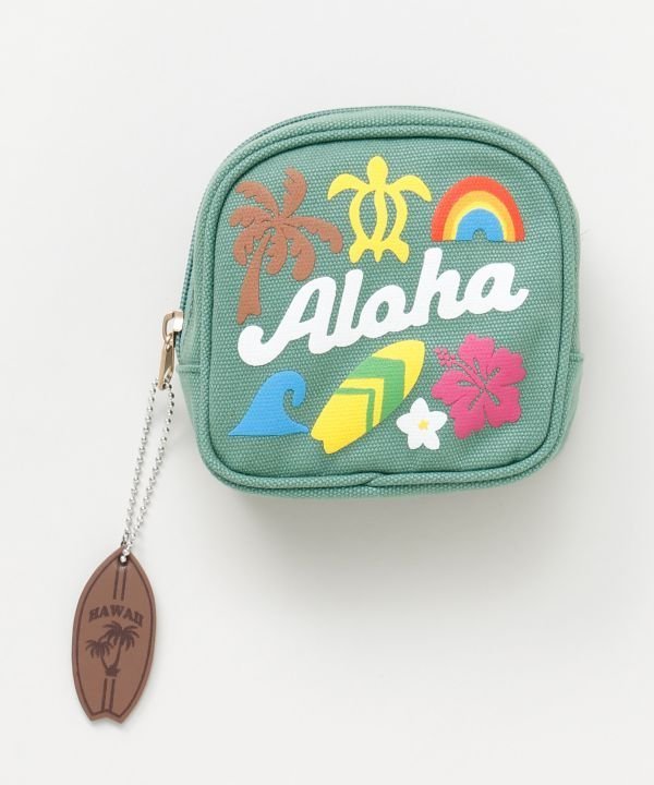 Kahiko 【カヒコ】ハウオリレアポーチ アミナコレクション 財布・ポーチ・ケース ポーチ カーキグリーン ホワイト ネイビー