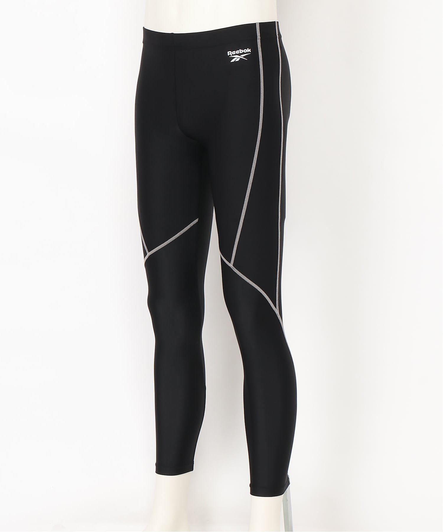 Reebok/(M)ロングレギンス ニッキー 靴下・レッグウェア レギンス・スパッツ ブラック