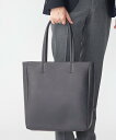 SHIPS MEN SHIPS: スマート レザー ヴァーティカル トートバッグ シップス バッグ トートバッグ ブラウン ブラック グレー ネイビー【送料無料...