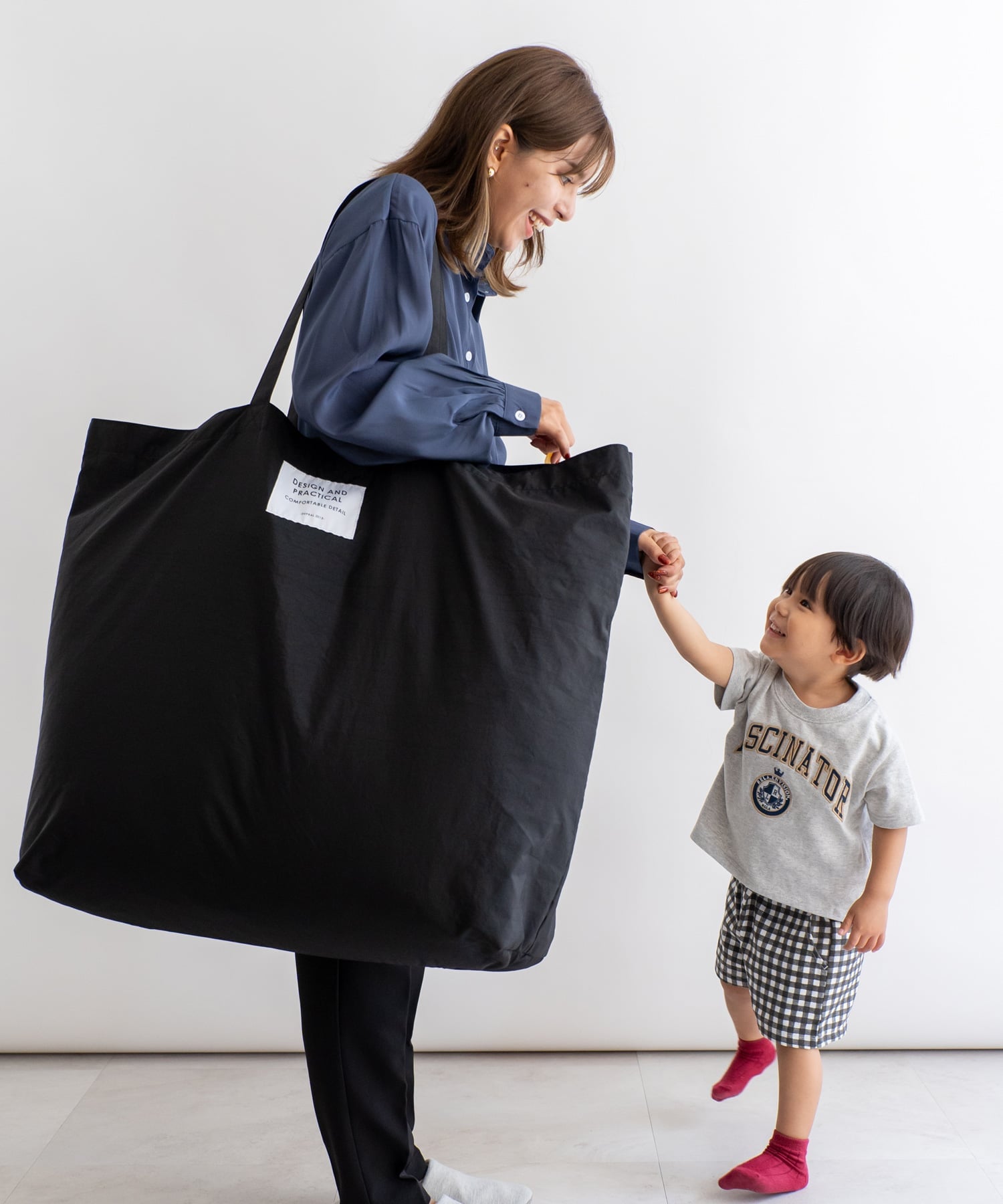 【SALE／20%OFF】Depral ランドリー ビッグトートバッグ《93L》お昼寝布団バッグ ヴィータフェリーチェ..