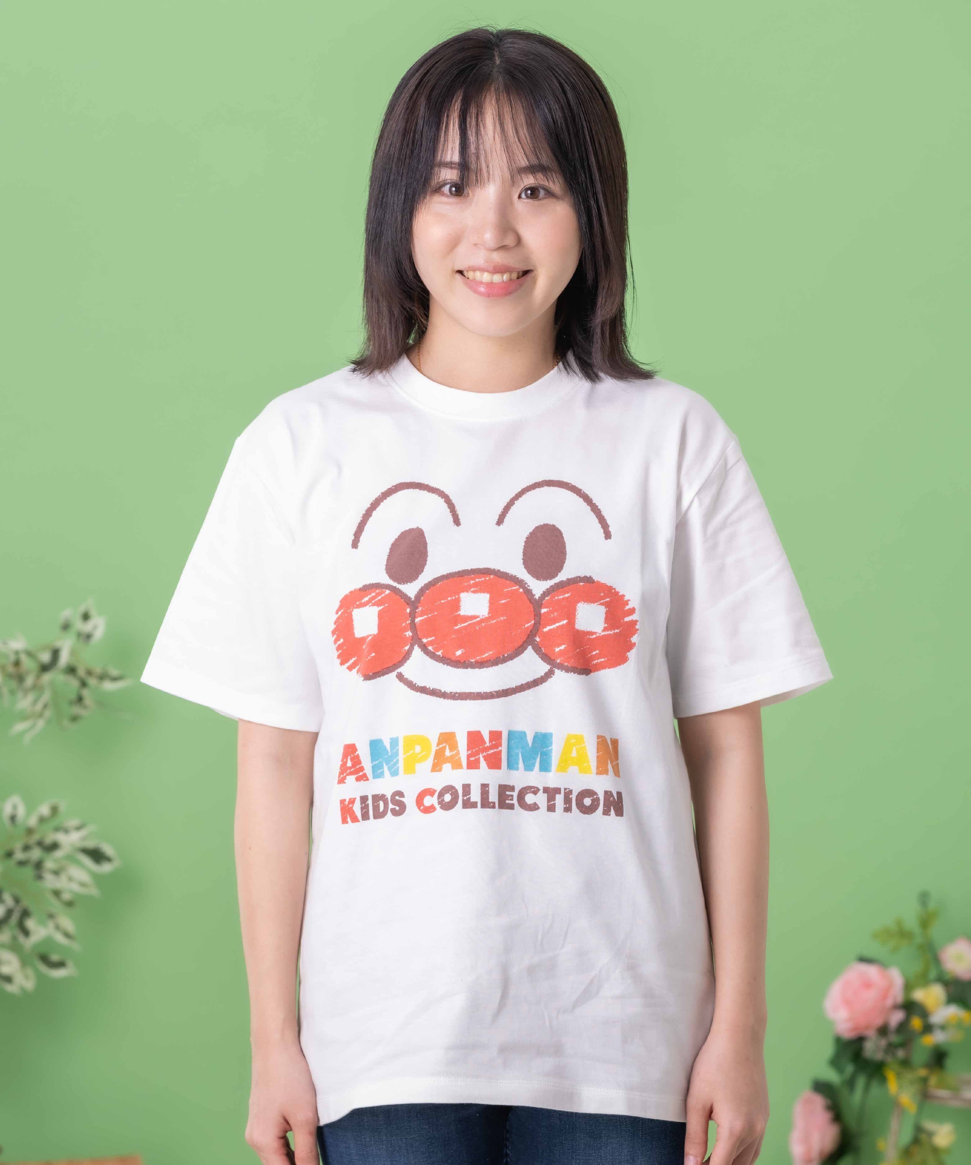 楽天Rakuten FashionANPANMAN KIDS COLLECTION ANPANMAN KIDS COLLECTION/（U）アンパンマンお顔半袖Tシャツ 大人 アンパンマンキッズコレクション トップス カットソー・Tシャツ ホワイト【送料無料】