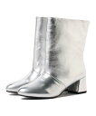 【SALE/50%OFF】Ray BEAMS REMME / ミディアム ブーツ ビームス アウトレット シューズ・靴 ブーツ シルバー ブラック【送料無料】