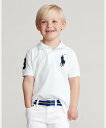 POLO RALPH LAUREN (ボーイズ 2才~7才)Big Pony コットン メッシュ ポロシャツ ラルフローレン トップス ポロシャツ ホワイト【送...