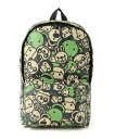 BABY MILO STORE ALL FRIENDS LARGE BACKPACK ア ベイシング エイプ バッグ リュック・バックパック グリーン【送料無料...