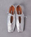 UNITED ARROWS <PIPPICHIC>AMBER COCO フラットシューズ ユナイテッドアローズ シューズ・靴 その他のシューズ・靴 シルバー【送...