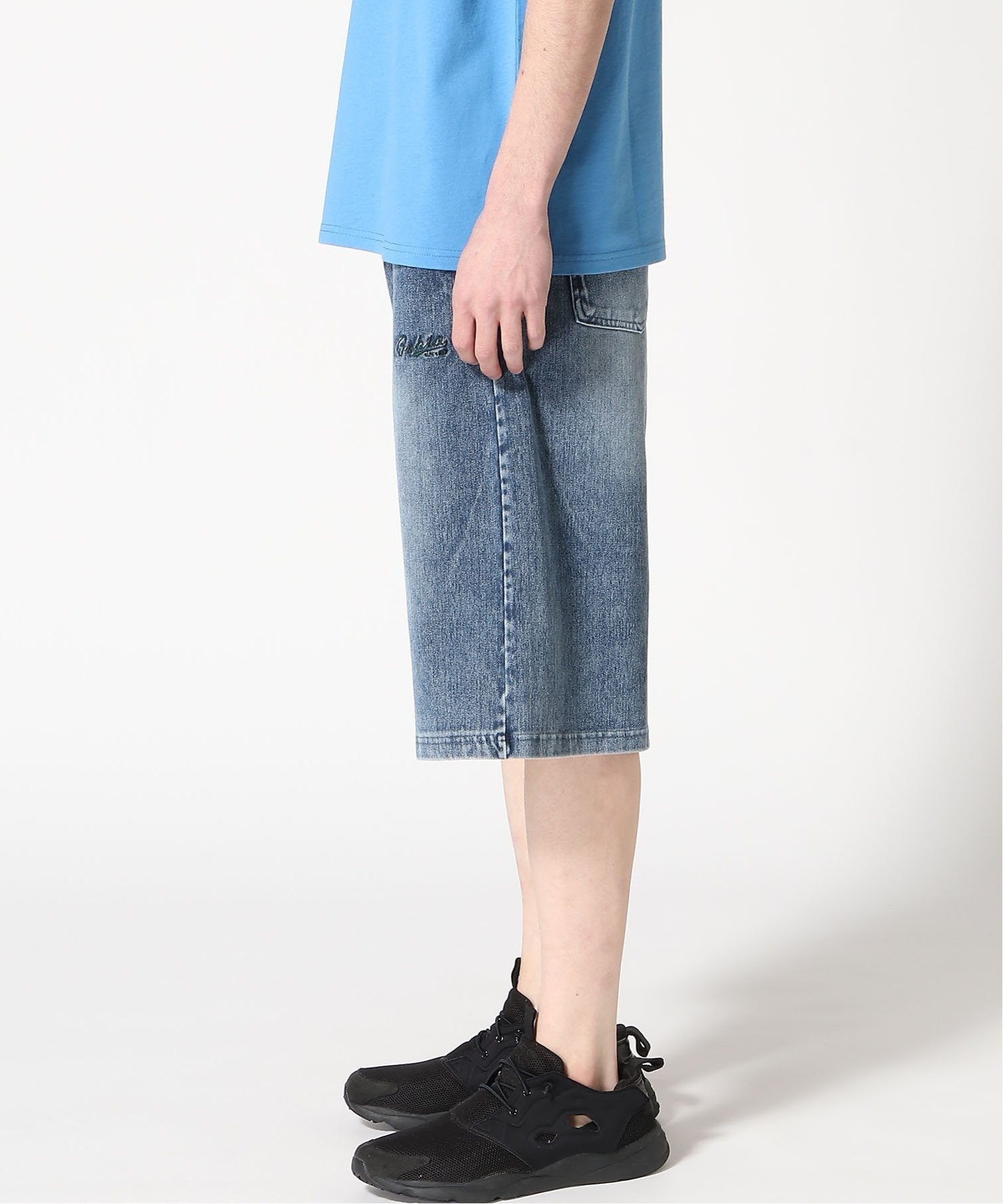 KRIFF MAYER (M)インディゴクロップドパンツ クリフメイヤー パンツ その他のパンツ ブルー