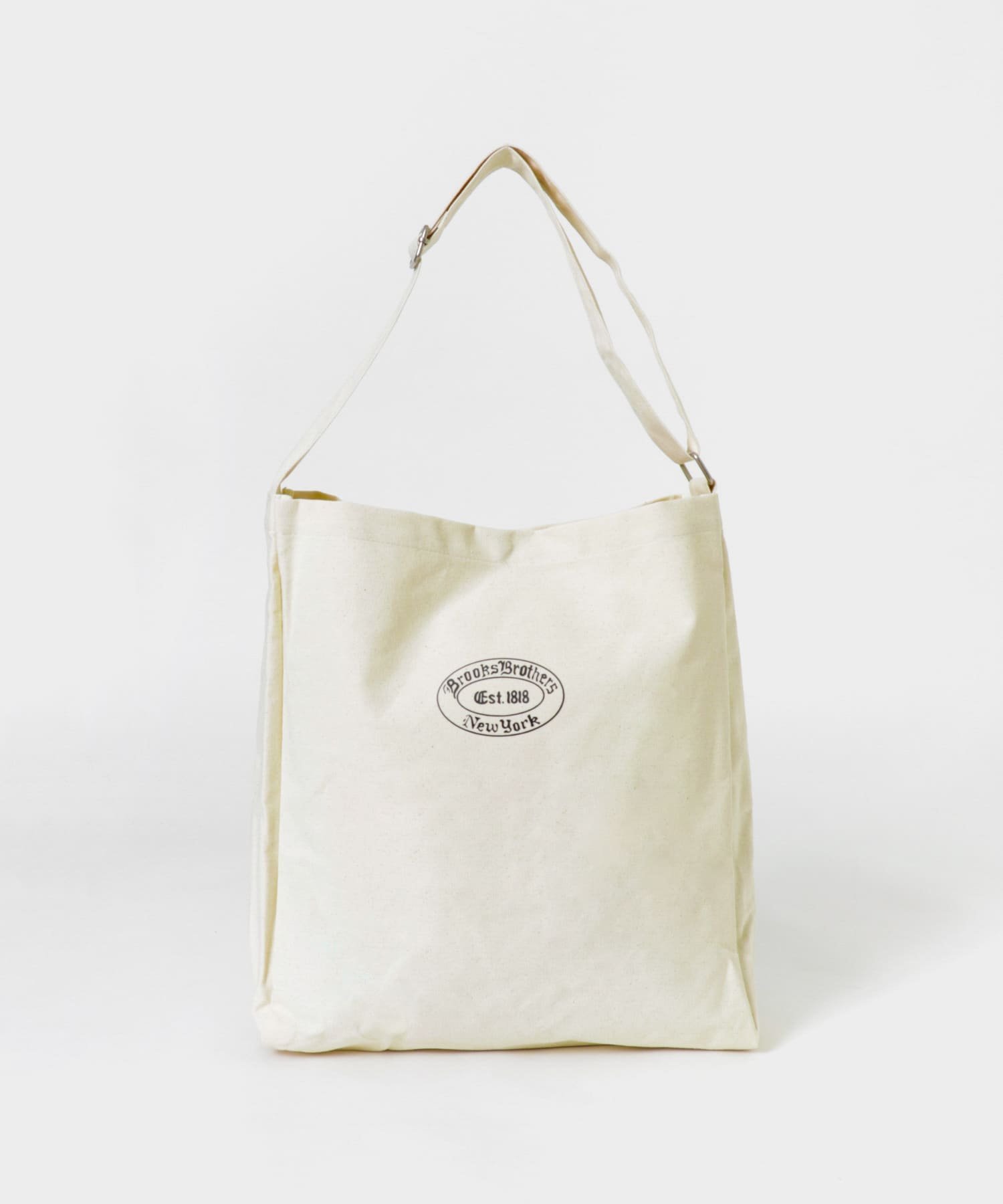 【SALE／45%OFF】URBAN RESEARCH 『別注』BROOKS BROTHERS×UR CANVAS SHOULDER BAG アーバンリサーチ バッグ ショルダーバッグ ホワイト ブラック