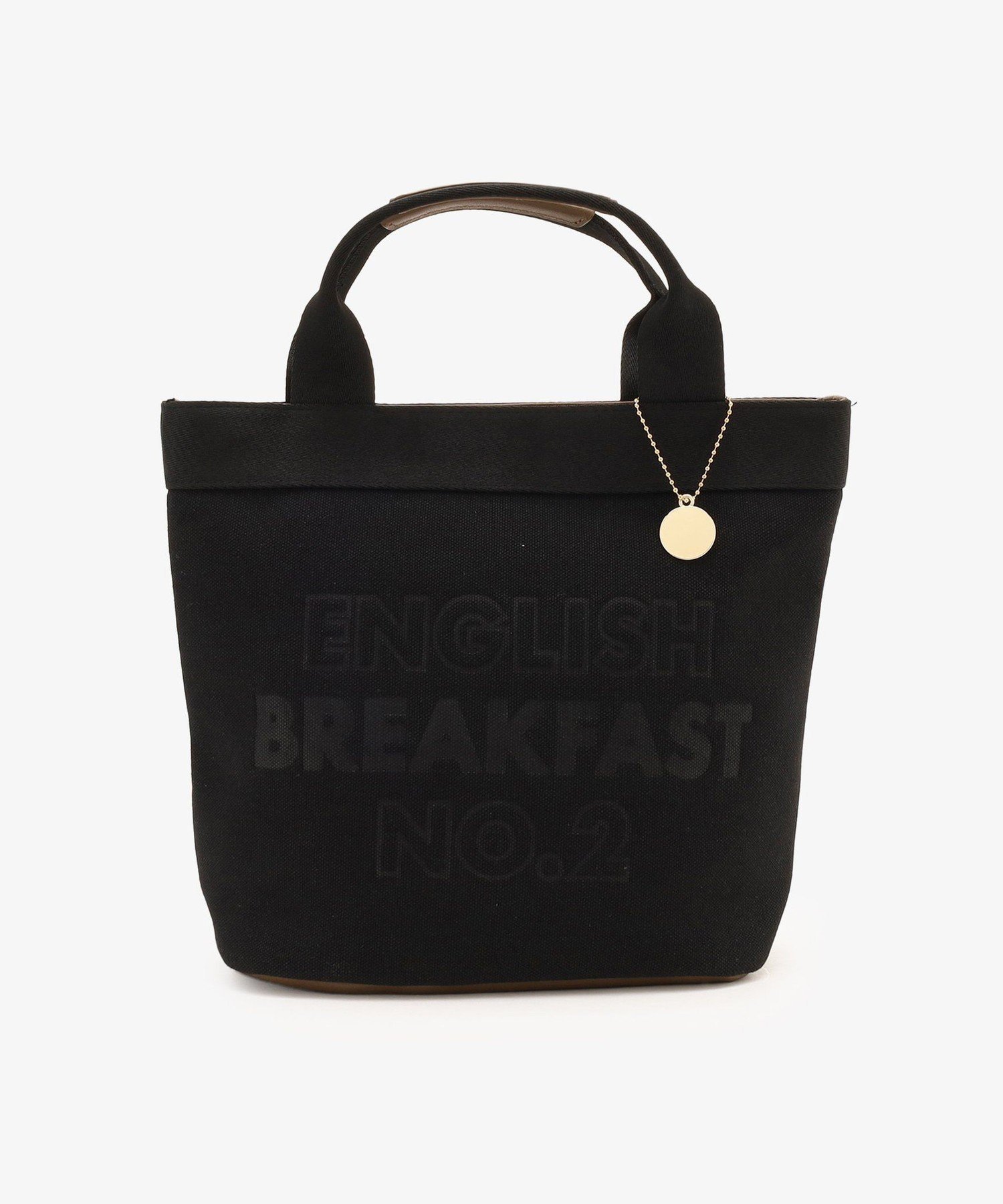 Afternoon Tea LIVING エンボスミニトートバッグ アフタヌーンティー・リビング バッグ トートバッグ ブラック【送料無料】