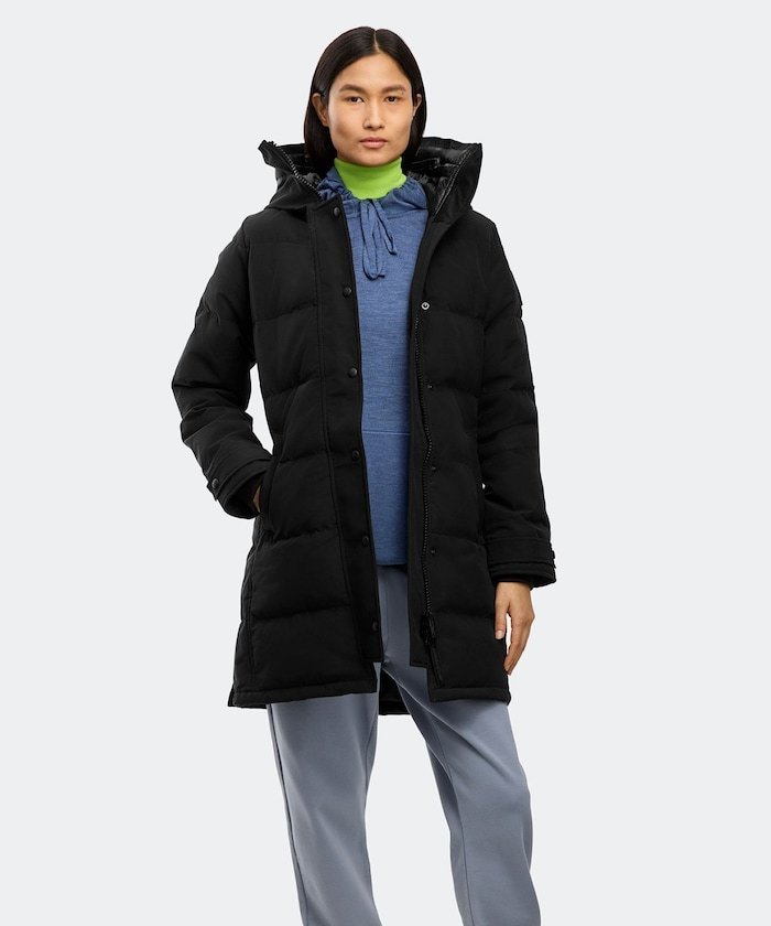 CANADA GOOSE Shelburne Parka Black Label / 3802WB 25AW フリークスストア ジャケット・アウター ダウンジャケット・ダウンベスト ブラック【送料無料】のサムネイル
