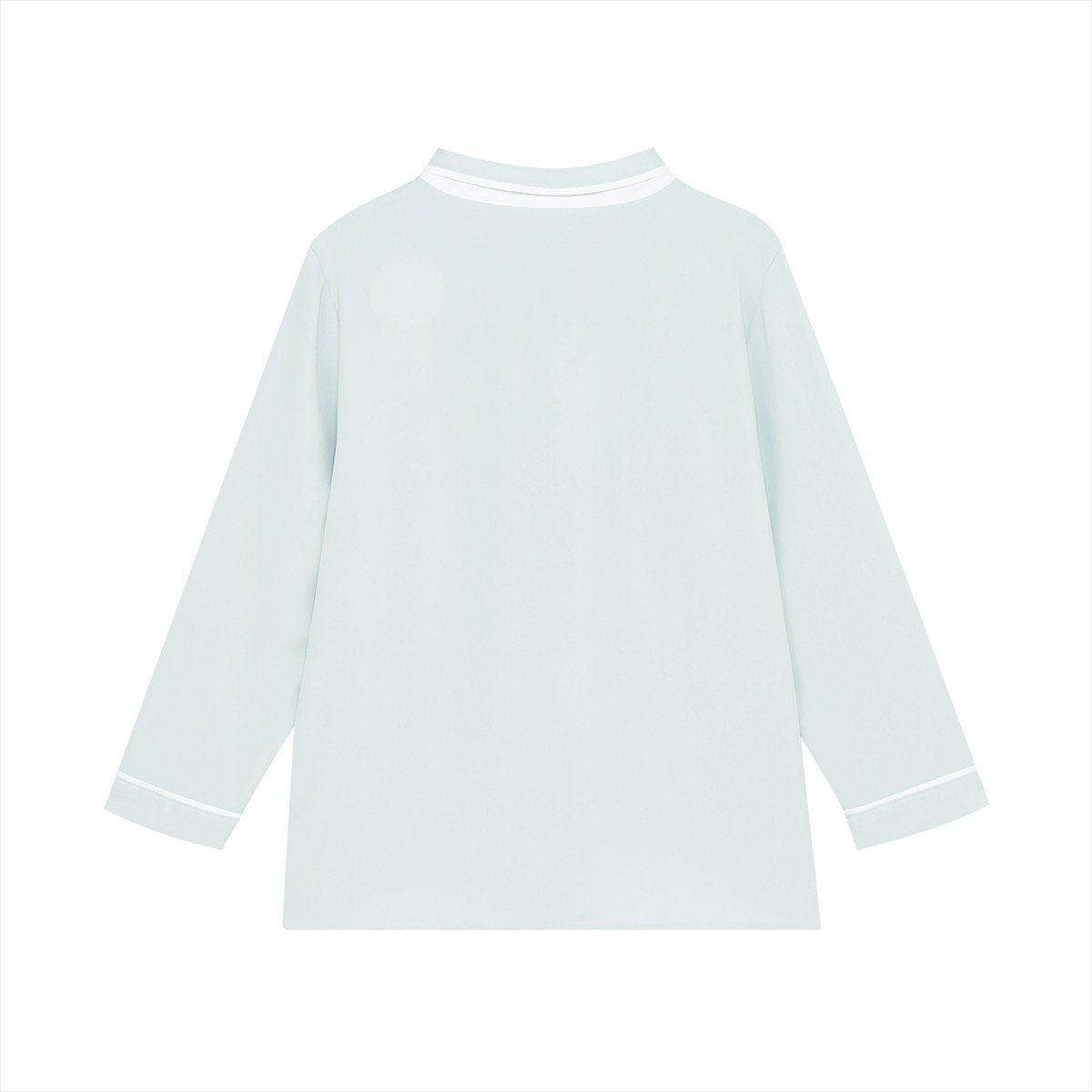 ストレッチジョーゼット 2WAY配色ボウタイ ブラウス 七分袖 レディース BL02K100YL20X00-70 トーキョーシャツ トップス シャツ・ブラウス