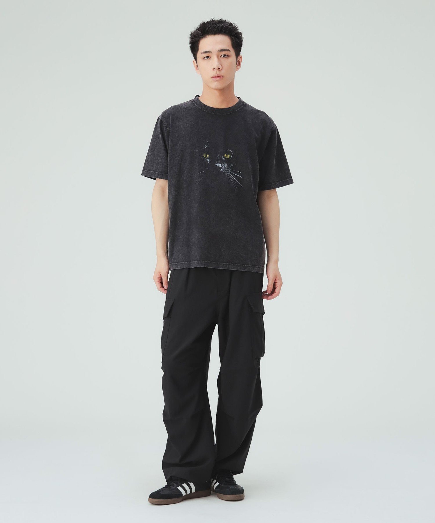 MEN 【8/6値下げ】キャットフェイス Tシャツ ビームス ハート トップス カットソー・Tシャツ ブラック