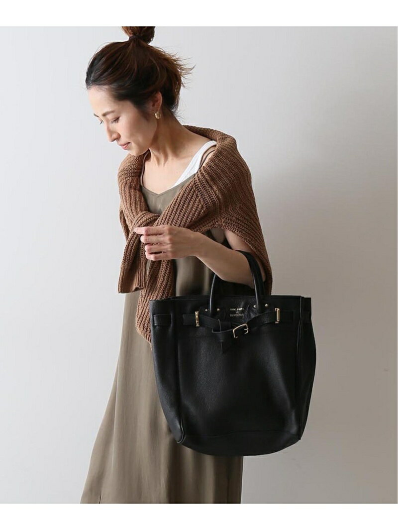YOUNG & OLSEN The DRYGOODS STORE YOUNG AND OLSEN/ベッチュウ ベルトツキトートM フレームワーク バッグ トートバッグ ブラック【送料無料】のサムネイル