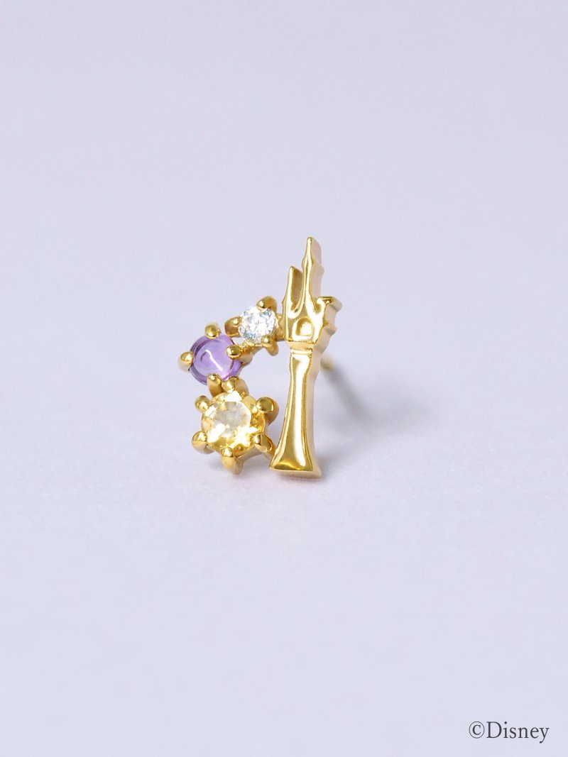 ディズニー TAKE-UP 【 Solo Pierce】ディズニーコレクションジュエリー[ラプンツェル]ピアス テイクアップ アクセサリー・腕時計 ピアス イエロー【送料無料】