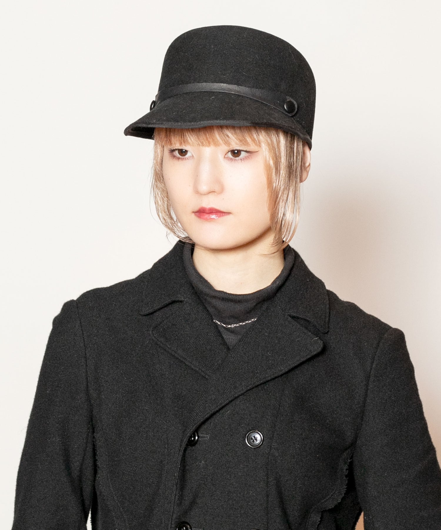 CA4LA CF SUNNY カシラ 帽子 キャスケット ブラック ベージュ【送料無料】