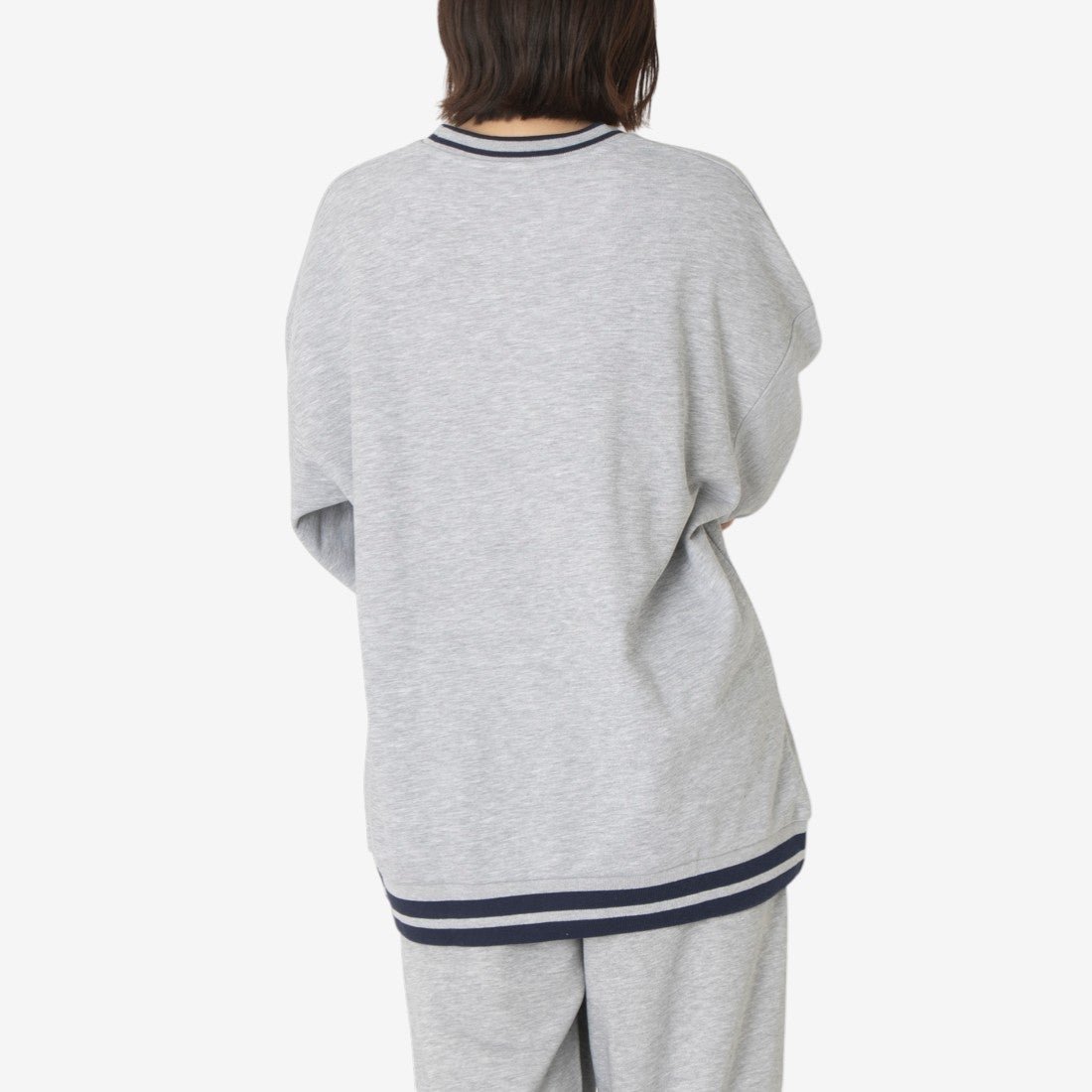 ローンクラブ クルースウェット / LAWN CLUB CREW SWEATSHIRT リーボック トップス スウェット・トレーナー グレー