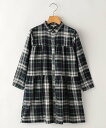 【SALE/60%OFF】SHIPS KIDS SHIPS KIDS:140~150cm / ネル チェック ワンピース シップス ワンピース・ドレス シャツワ...