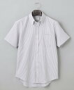 【SALE/20%OFF】GOTAIRIKU 春夏向け【形態安定】SUMMERPREMIUMPLEATS_ボタンダウン 半袖ドレスシャツ(ストライプ) ゴタイリ...