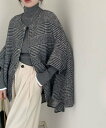 【SALE/40%OFF】ABITOKYO 2024AW新作 オーバーサイズドルマンポンチョコート アビトーキョー ジャケット・アウター ポンチョ ブラウン グ...