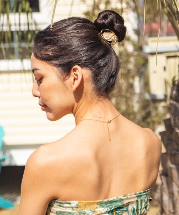 Kahiko 【カヒコ】プアセットヘアゴム アミナコレクション ヘアアクセサリー ヘアゴム ブラック