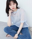 【SALE/50%OFF】natural couture 【WEB限定】ラメシアーゆるニットプルオーバー ナチュラルクチュール トップス シャツ・ブラウス ベー...