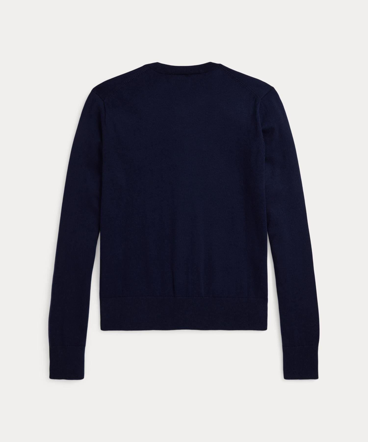 POLO RALPH LAUREN コットン クルーネック カーディガン ラルフローレン トップス ...