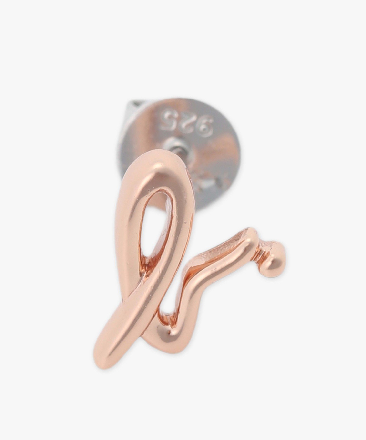 agnes b. FEMME "b." シングルピアス "Iconic" アニエスベー アクセサリー・腕時計 ピアス ピンク【送料無料】