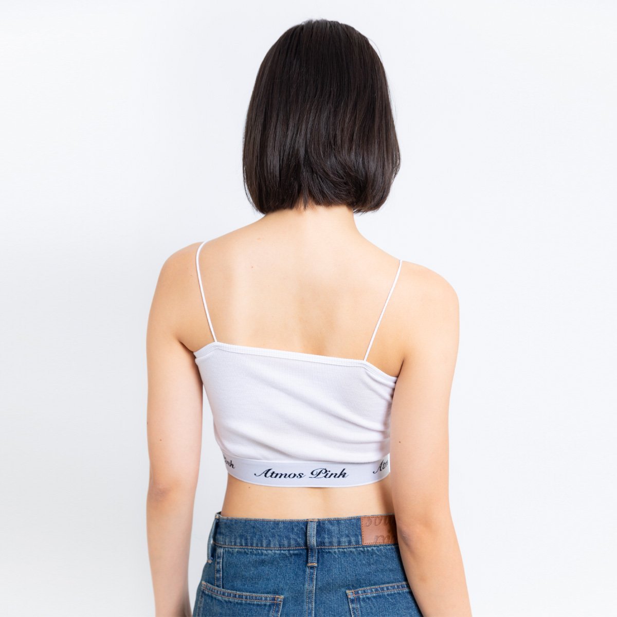 atmos pink atmos pink Basic inner wear mid WHITE アトモス トップス ノースリーブ・タンクトップ ホワイト